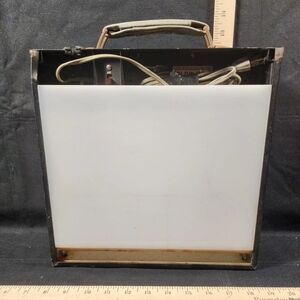 Vintage Kingsford Glow Box Table Top Tracing Drawing Photo Negative Viewer Used